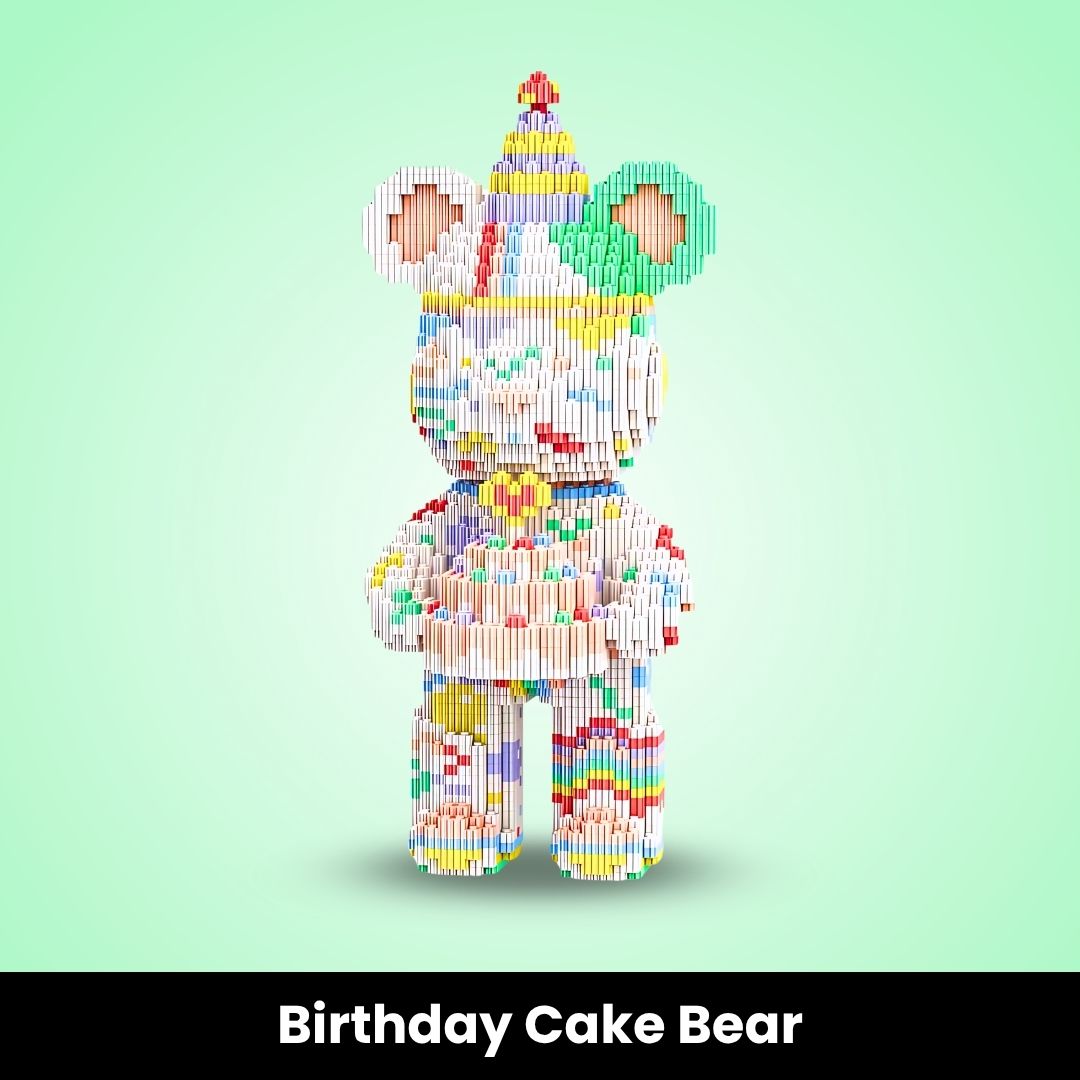 HALLOW BEARS® Mini İnşa Edilebilir Tuğla Ayıcıklar (3000+ parça)