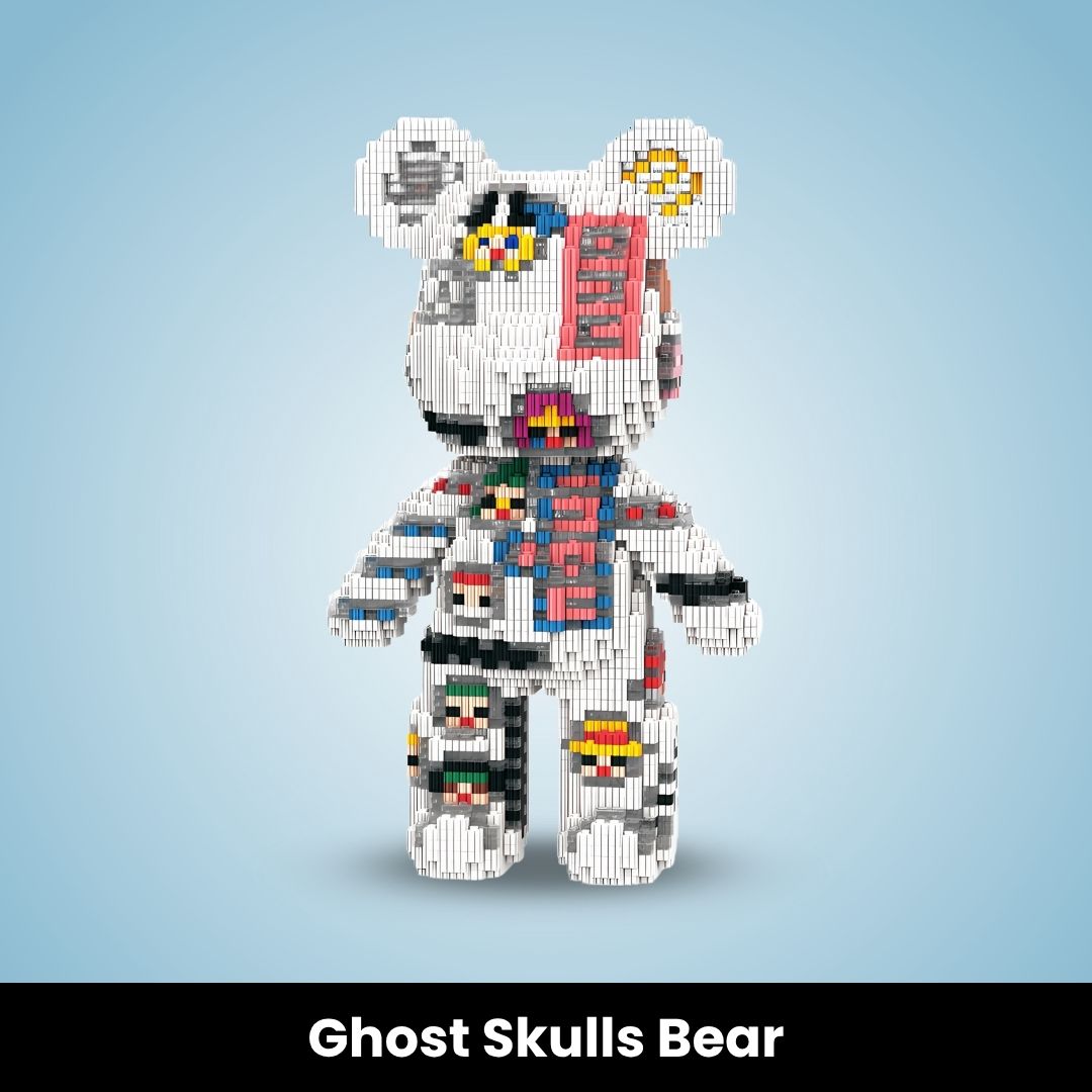 HALLOW BEARS® Mini İnşa Edilebilir Tuğla Ayıcıklar (3000+ parça)