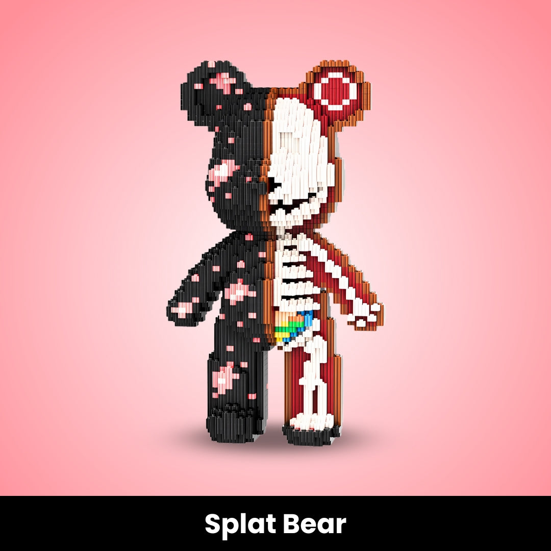 HALLOW BEARS® Mini İnşa Edilebilir Tuğla Ayıcıklar (3000+ parça)