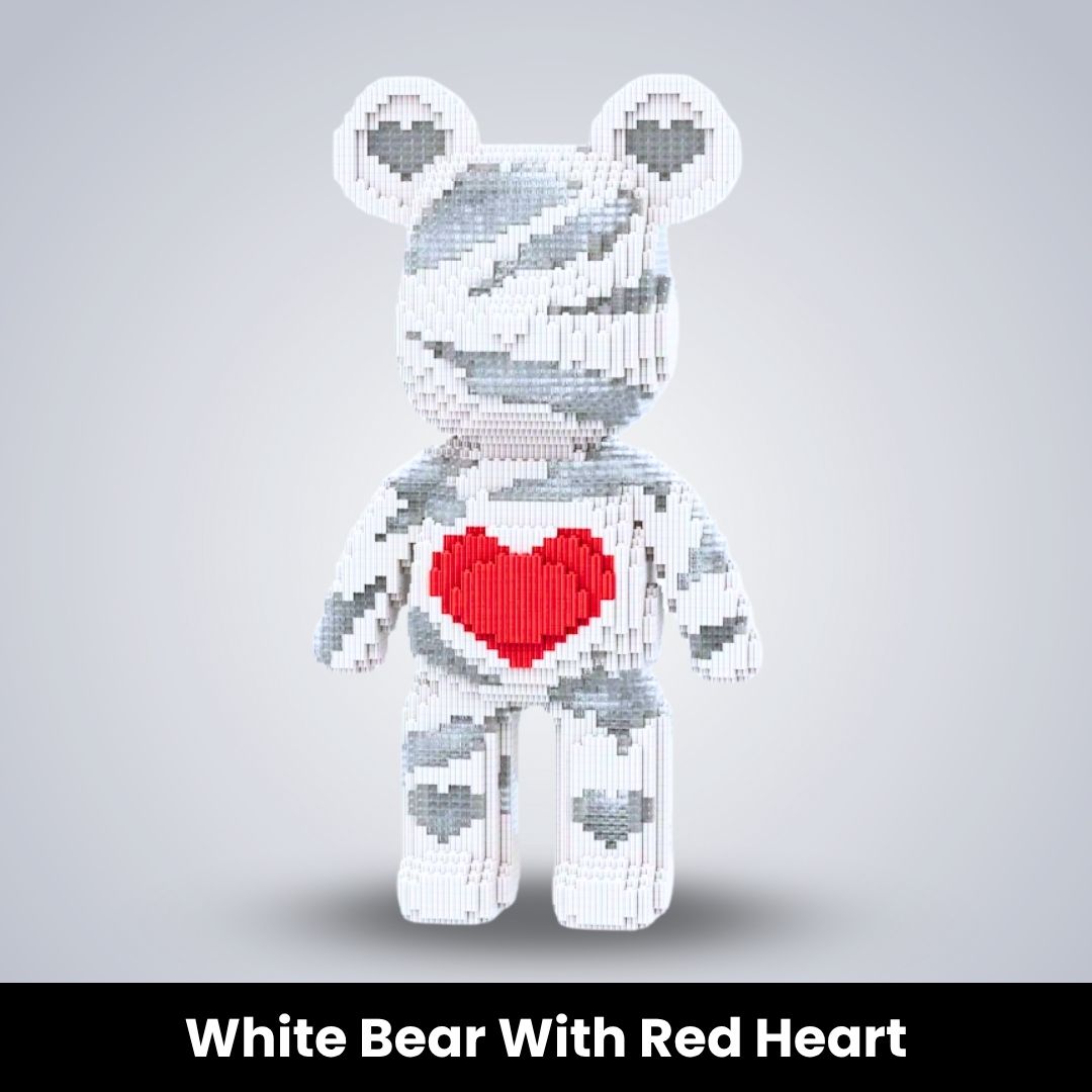 HALLOW BEARS® Dev İnşa Edilebilir Tuğla Ayılar (5000+ parça)