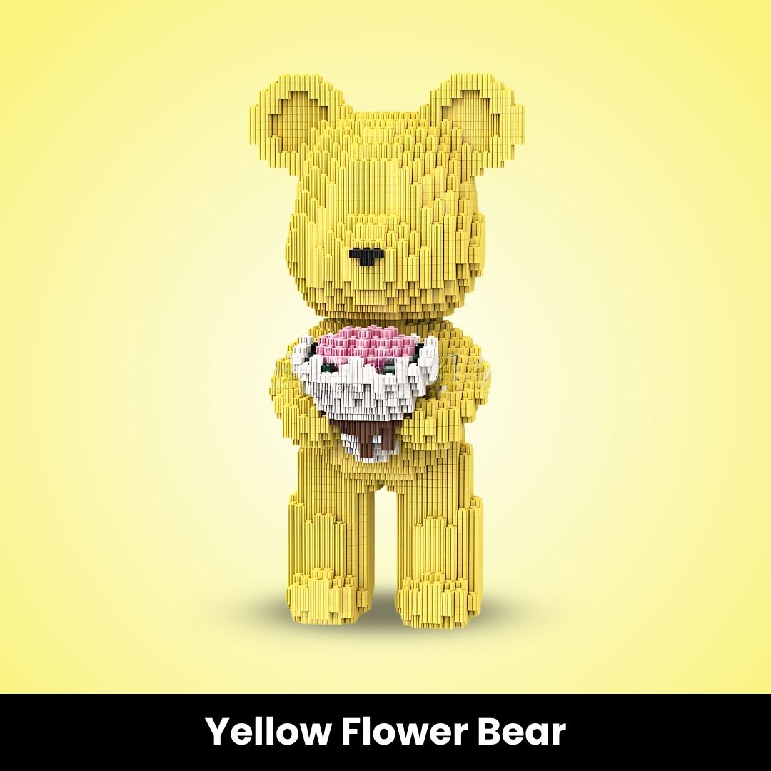 HALLOW BEARS® Mini İnşa Edilebilir Tuğla Ayıcıklar (3000+ parça)