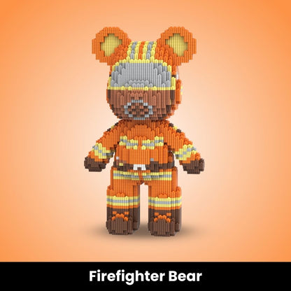 HALLOW BEARS® Mini İnşa Edilebilir Tuğla Ayıcıklar (3000+ parça)