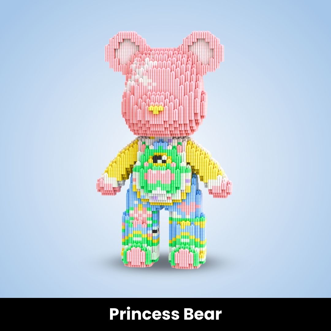 HALLOW BEARS® Mini İnşa Edilebilir Tuğla Ayıcıklar (3000+ parça)