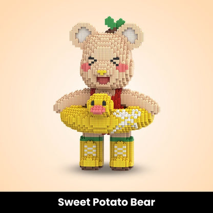 HALLOW BEARS® Mini İnşa Edilebilir Tuğla Ayıcıklar (3000+ parça)