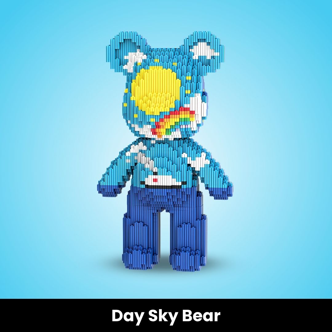 HALLOW BEARS® Mini İnşa Edilebilir Tuğla Ayıcıklar (3000+ parça)