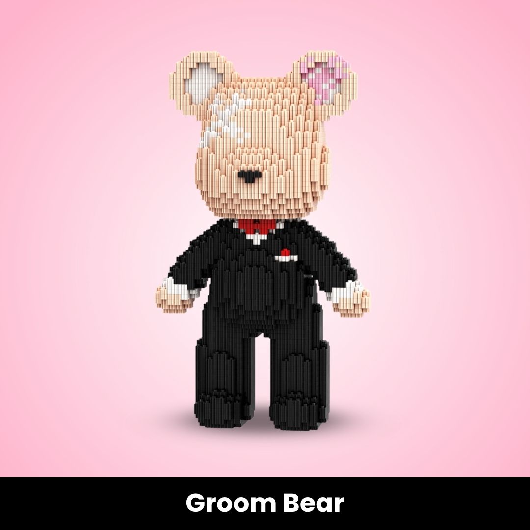 HALLOW BEARS® Mini İnşa Edilebilir Tuğla Ayıcıklar (3000+ parça)