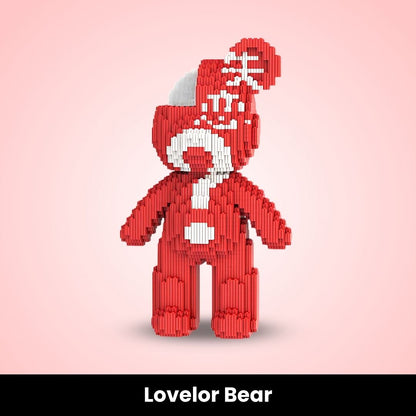 HALLOW BEARS® Mini İnşa Edilebilir Tuğla Ayıcıklar (3000+ parça)