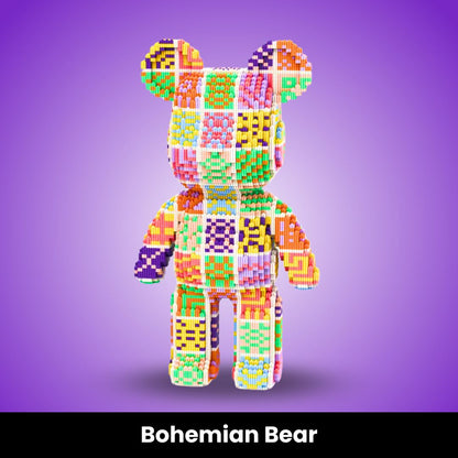 HALLOW BEARS® Dev İnşa Edilebilir Tuğla Ayılar (5000+ parça)