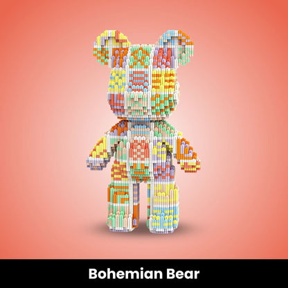 HALLOW BEARS® Mini İnşa Edilebilir Tuğla Ayıcıklar (3000+ parça)
