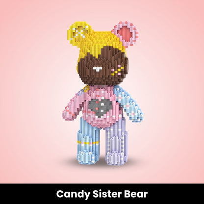 HALLOW BEARS® Mini İnşa Edilebilir Tuğla Ayıcıklar (3000+ parça)