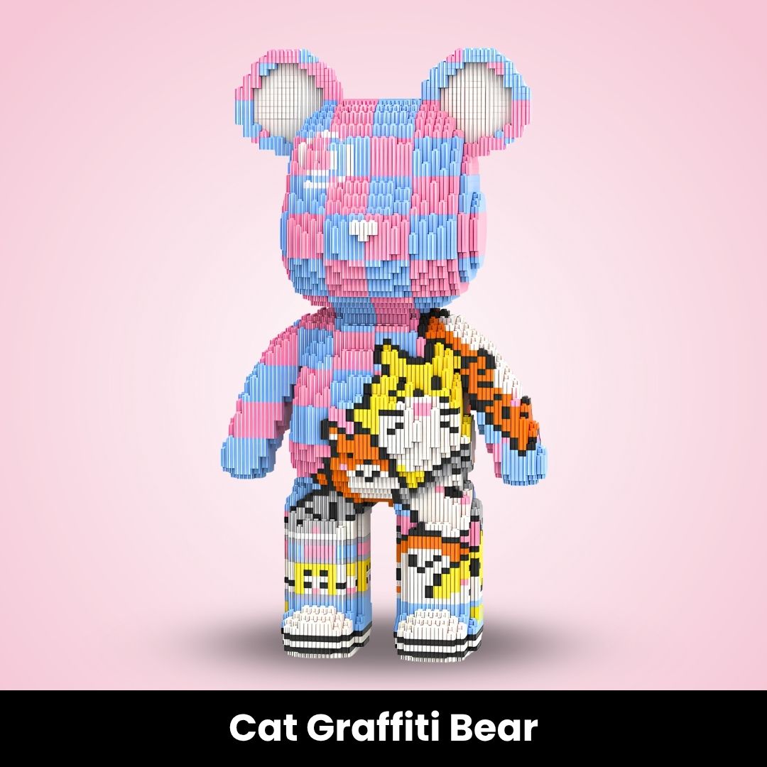 HALLOW BEARS® Dev İnşa Edilebilir Tuğla Ayılar (5000+ parça)