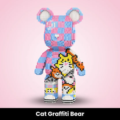 HALLOW BEARS® Dev İnşa Edilebilir Tuğla Ayılar (5000+ parça)