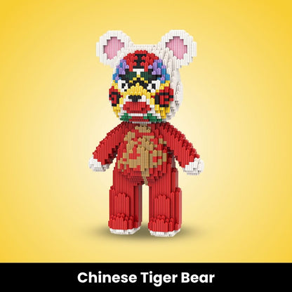 HALLOW BEARS® Mini İnşa Edilebilir Tuğla Ayıcıklar (3000+ parça)