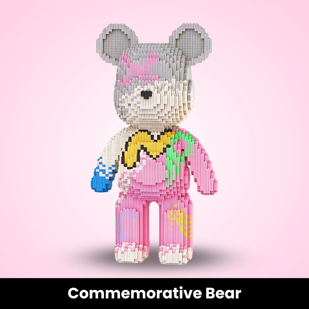 HALLOW BEARS® Dev İnşa Edilebilir Tuğla Ayılar (5000+ parça)