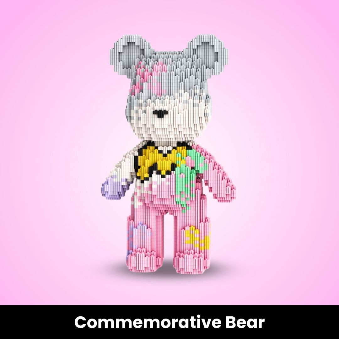 HALLOW BEARS® Mini İnşa Edilebilir Tuğla Ayıcıklar (3000+ parça)