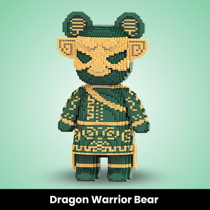 HALLOW BEARS® Dev İnşa Edilebilir Tuğla Ayılar (5000+ parça)