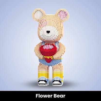 HALLOW BEARS® Dev İnşa Edilebilir Tuğla Ayılar (5000+ parça)