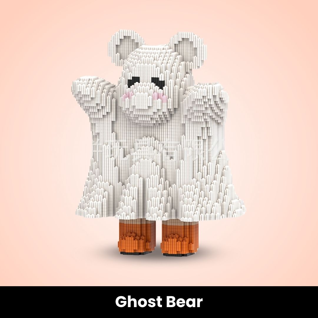 HALLOW BEARS® Mini İnşa Edilebilir Tuğla Ayıcıklar (3000+ parça)