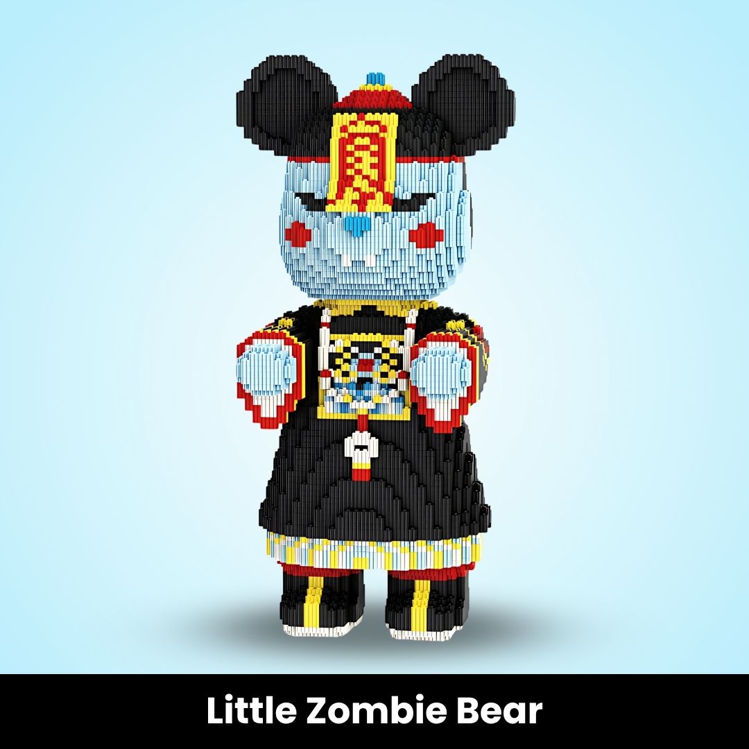 HALLOW BEARS® Dev İnşa Edilebilir Tuğla Ayılar (5000+ parça)