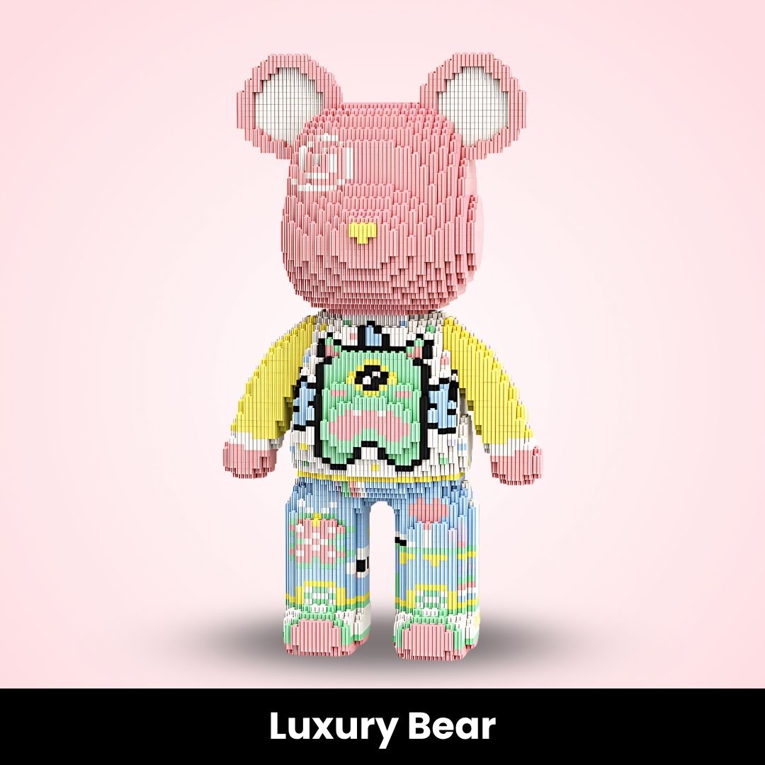 HALLOW BEARS® Dev İnşa Edilebilir Tuğla Ayılar (5000+ parça)