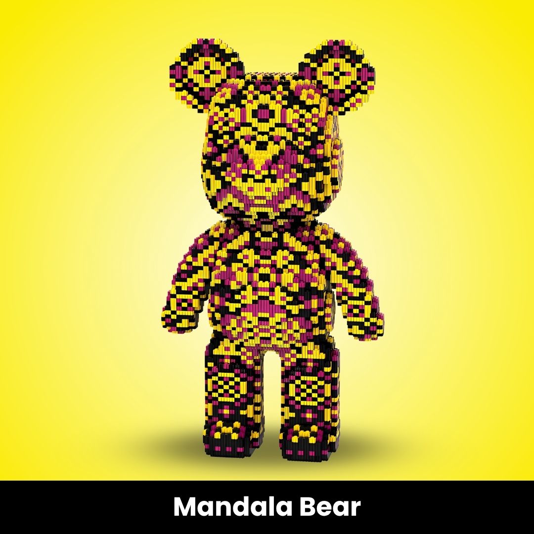 HALLOW BEARS® Dev İnşa Edilebilir Tuğla Ayılar (5000+ parça)
