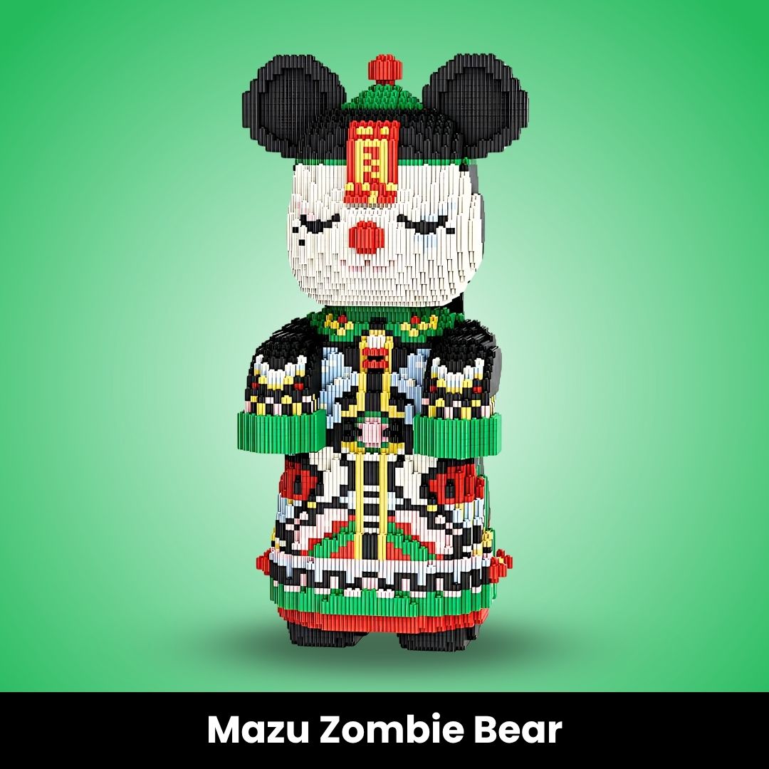 HALLOW BEARS® Dev İnşa Edilebilir Tuğla Ayılar (5000+ parça)