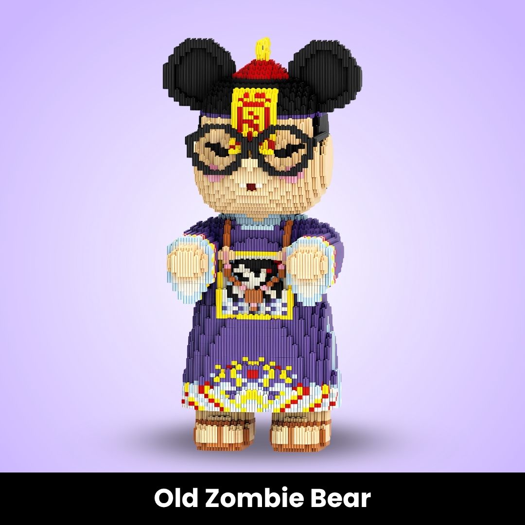 HALLOW BEARS® Dev İnşa Edilebilir Tuğla Ayılar (5000+ parça)