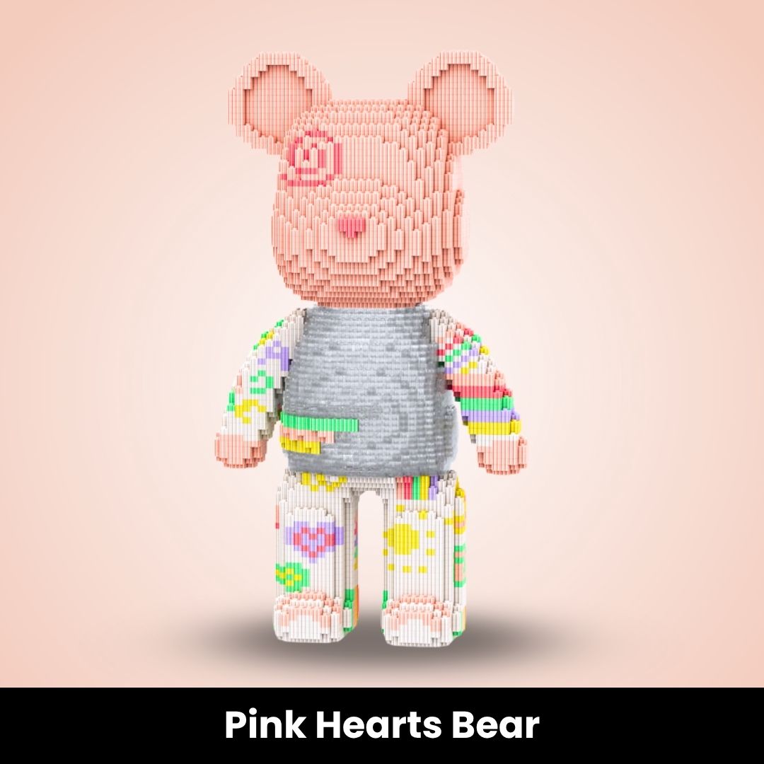 HALLOW BEARS® Dev İnşa Edilebilir Tuğla Ayılar (5000+ parça)