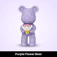 Purple Flower Bear
