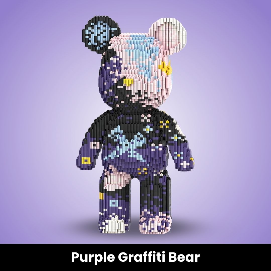 HALLOW BEARS® Dev İnşa Edilebilir Tuğla Ayılar (5000+ parça)