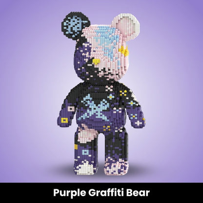 HALLOW BEARS® Dev İnşa Edilebilir Tuğla Ayılar (5000+ parça)