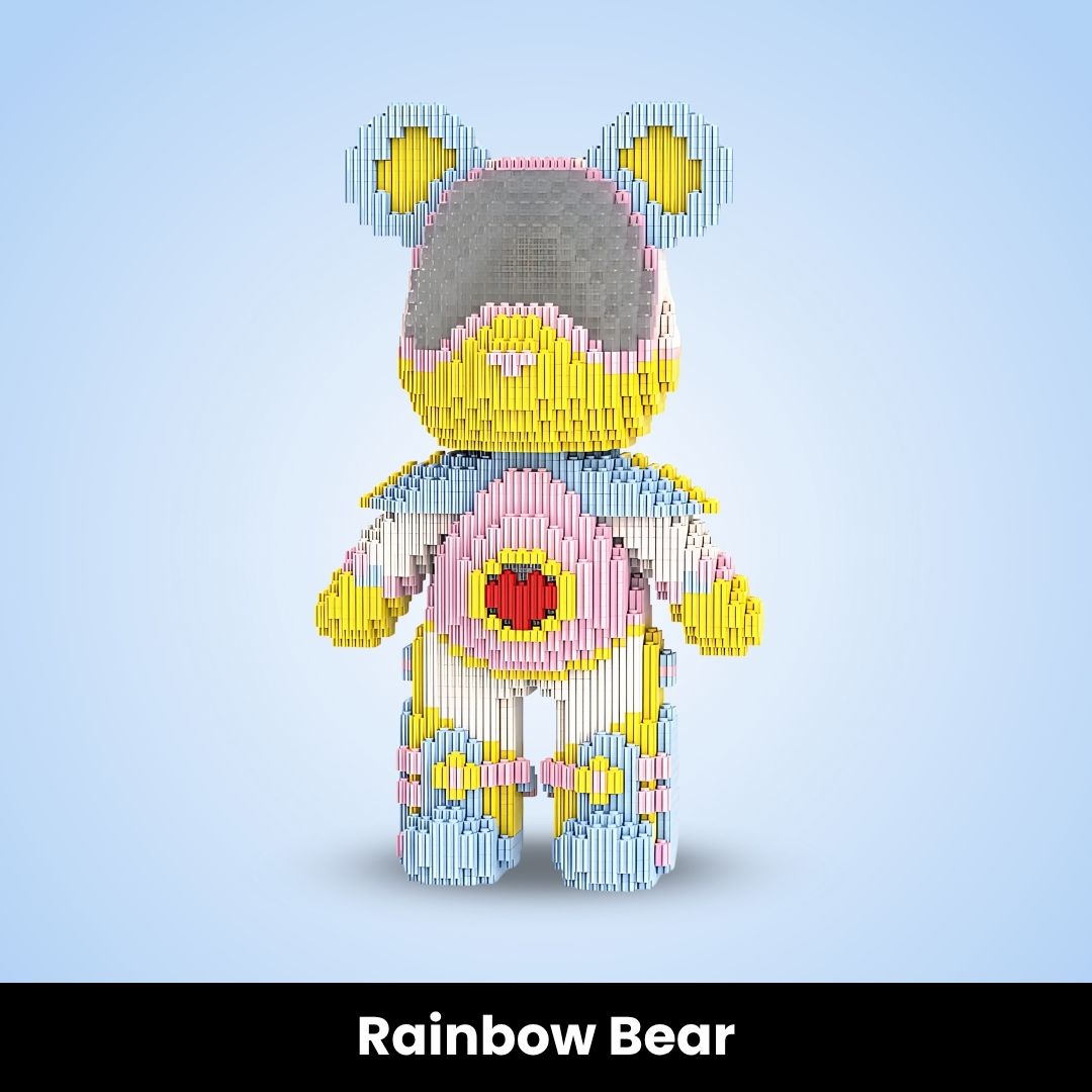 HALLOW BEARS® Mini İnşa Edilebilir Tuğla Ayıcıklar (3000+ parça)