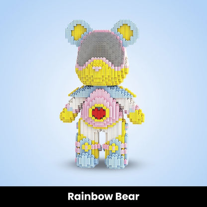 HALLOW BEARS® Mini İnşa Edilebilir Tuğla Ayıcıklar (3000+ parça)