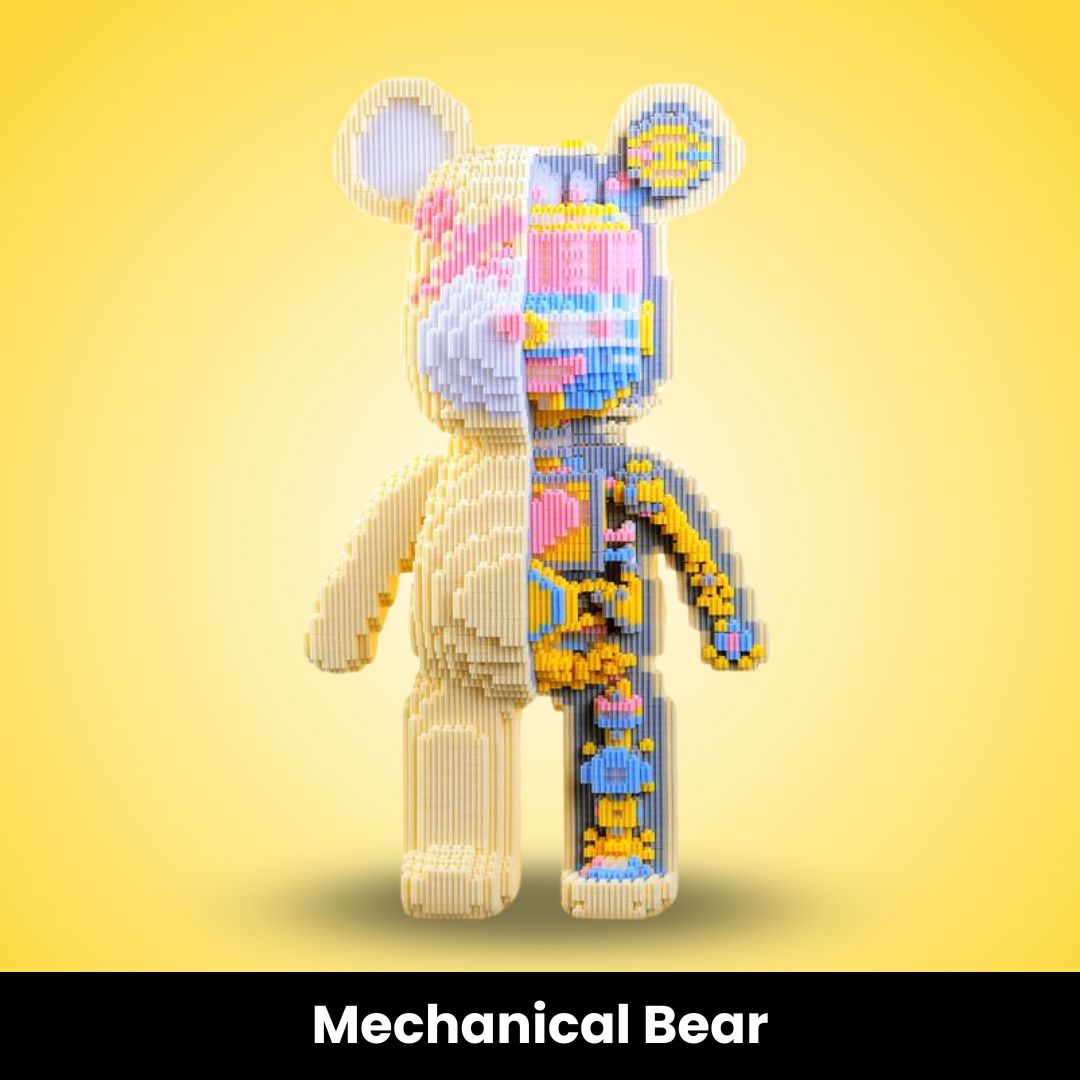 HALLOW BEARS® Dev İnşa Edilebilir Tuğla Ayılar (5000+ parça)