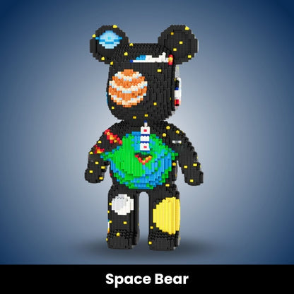 HALLOW BEARS® Dev İnşa Edilebilir Tuğla Ayılar (5000+ parça)